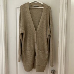 Zara oversized cardigan
